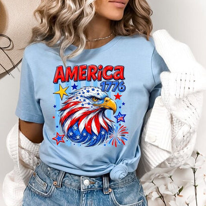 America 250th Anniversary Eagle July 4th Shirt, America 1776 Fourth Of July Tee