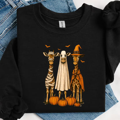 Boo Giraffe Halloween Shirt, Giraffe Lovers Gift