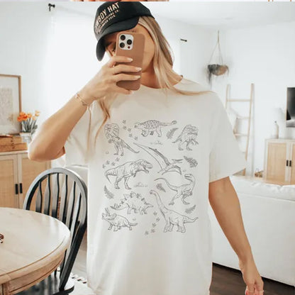 Dinosaur Vintage Style Shirt, Dinosaur World Tshirt, T-Rex Dino Graphic Tee