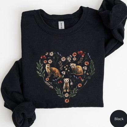 Ferret Shirt Gift For Animal Lover Tee