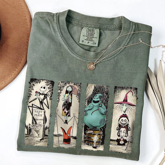 Comfort Colors The Nightmare Before Christmas Shirt, Halloween Boogieman Shirt