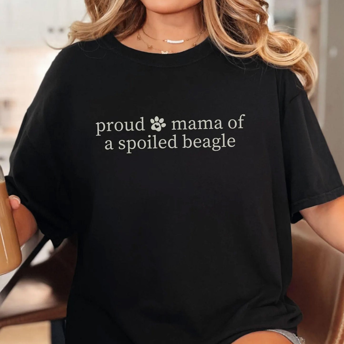 Funny Beagle Mama Shirt Gift for Beagle Dog Mom Shirt