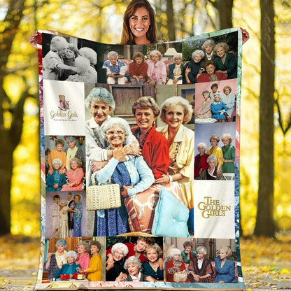 The Golden Girls TV Series Fleece Blanket, Mink Sherpa Blanket