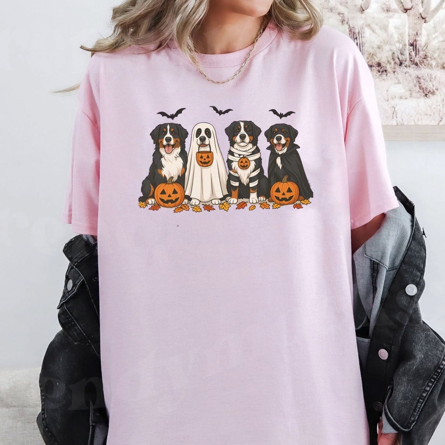 Bernese Moutain Dog Halloween Shirt