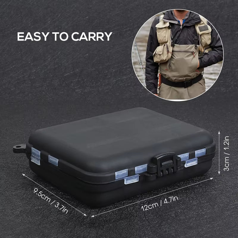 Manto™ 263pcs Fishing Accessories Kit with Tackle Box – Hooks, Sinkers, Swivels & Pliers