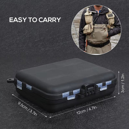 Manto™ 263pcs Fishing Accessories Kit with Tackle Box – Hooks, Sinkers, Swivels & Pliers