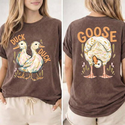 Duck Duck Goose Shirt, Trendy Animal Shirt