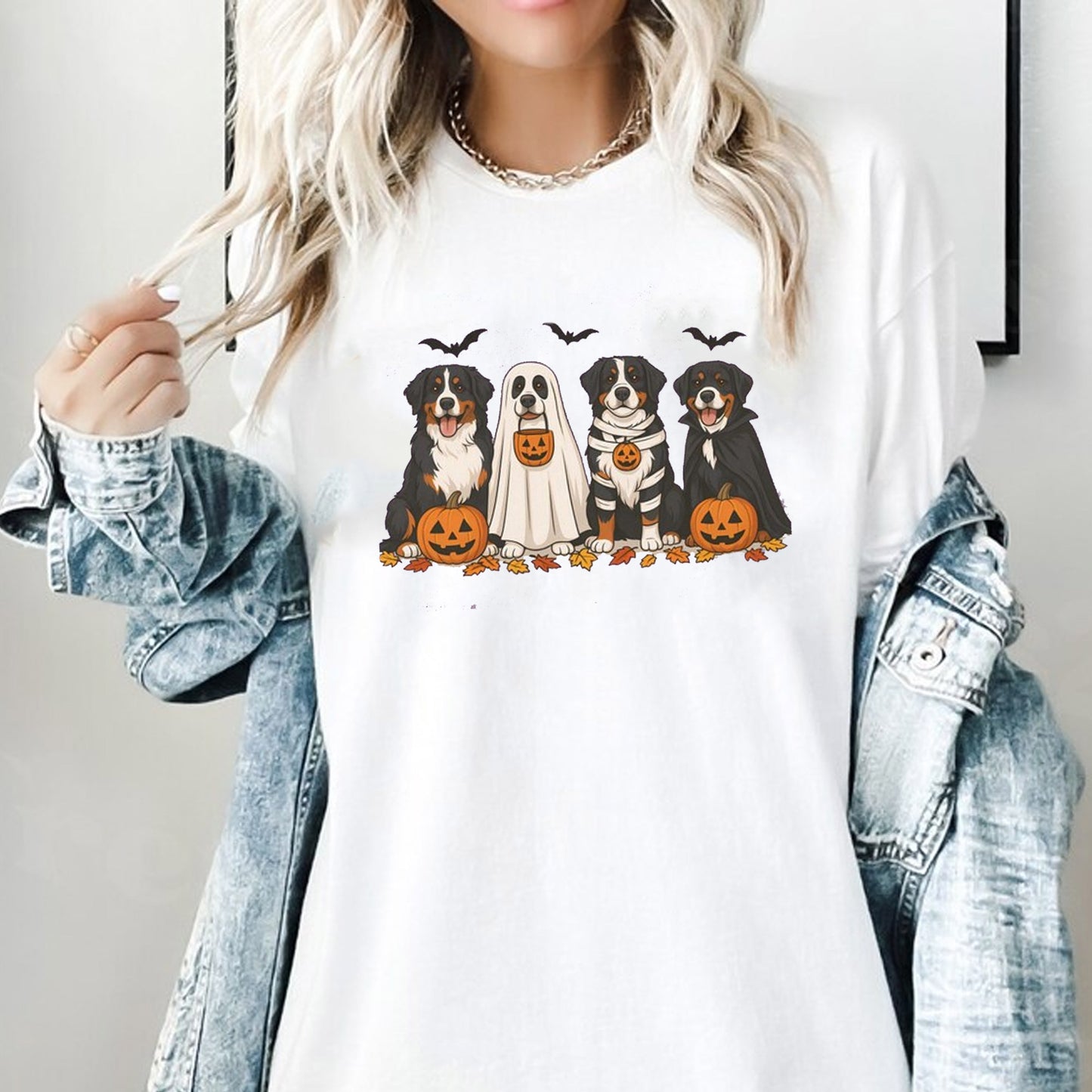 Bernese Moutain Dog Halloween Shirt