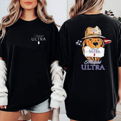 Vintage Cowboy Dog Shirt, Retro Golden Retriever Graphic Tee