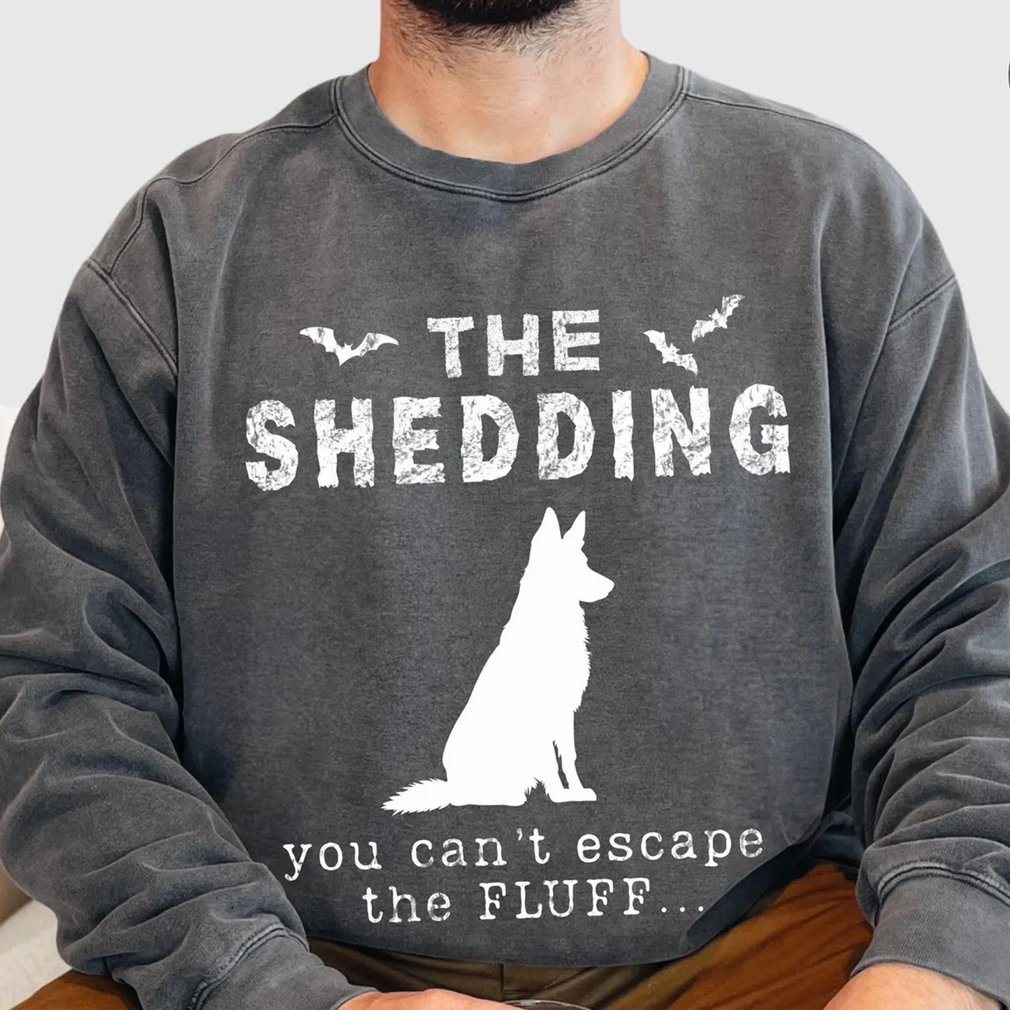 German Shepherd Halloween Shirt, Dog Lover Crewneck