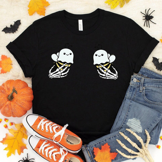 Halloween Boo Bees Shirt: Funny Ghost Hands Sweatshirt