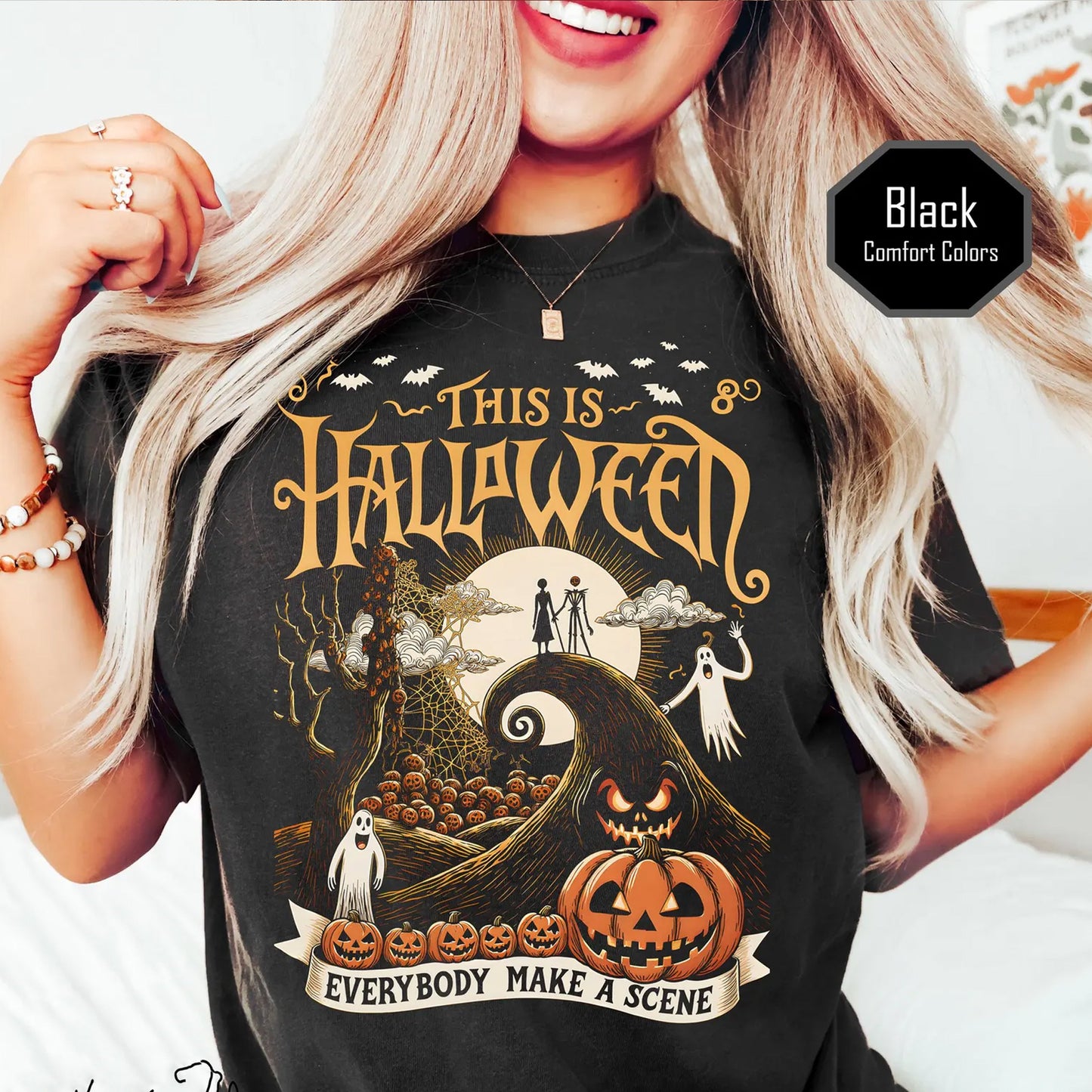 This is Halloween Everybody Make A Scene Comfort Shirt