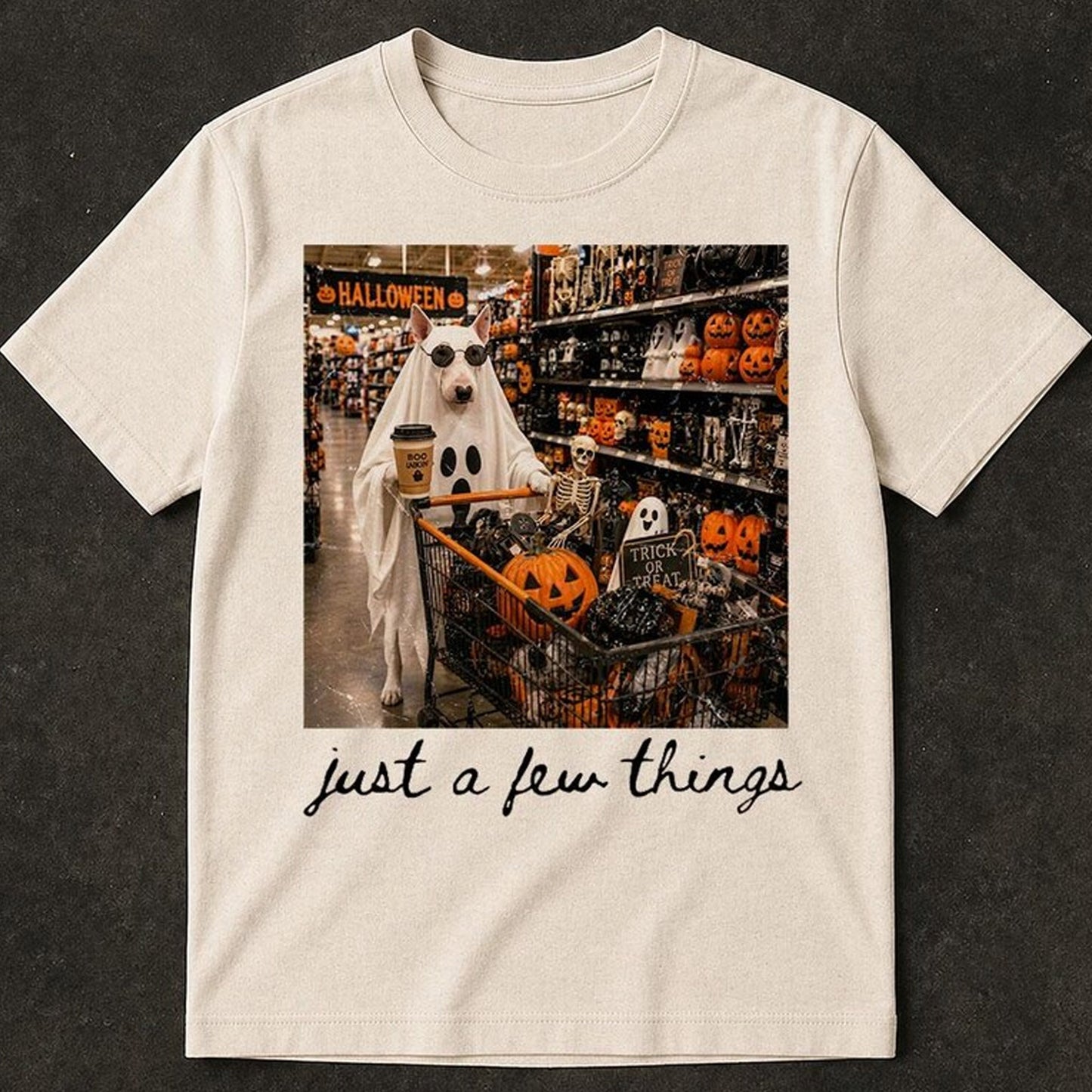 Just A Few Things Bull Terrier Shirt, Retro Bull Terrier Halloween Shirt