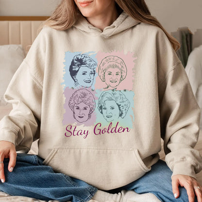Golden Girls Stay Golden Shirt, Friends Crewneck