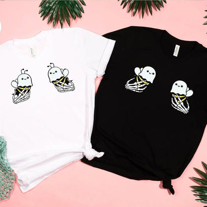Halloween Boo Bees Shirt: Funny Ghost Hands Sweatshirt