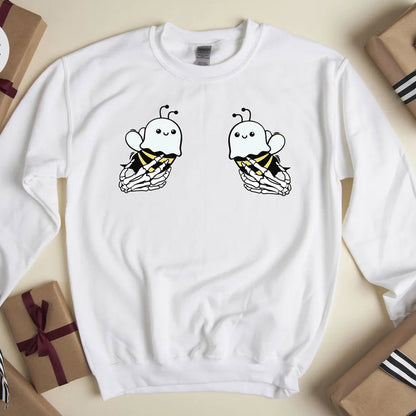 Halloween Boo Bees Shirt: Funny Ghost Hands Sweatshirt