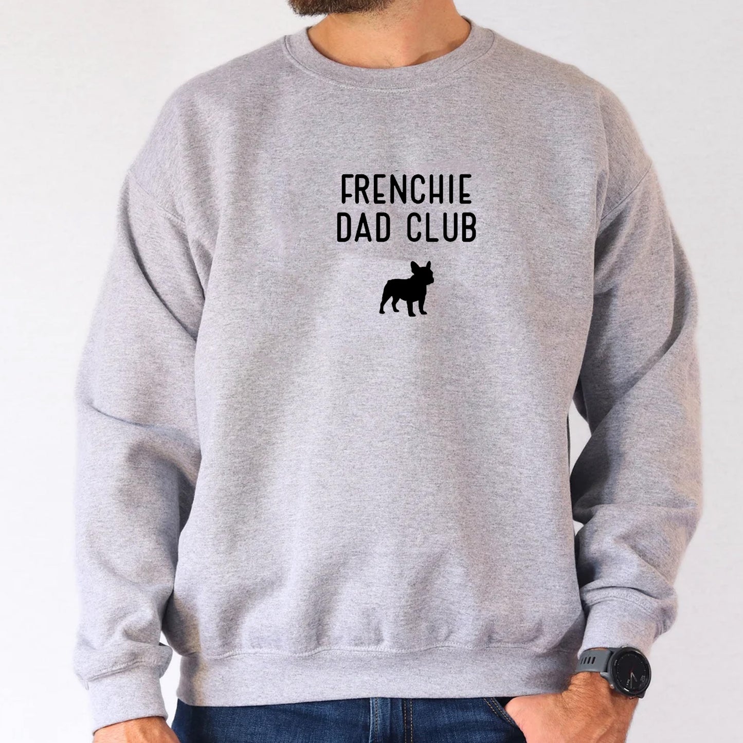 French Bulldog Dog Dad Shirt, Frenchie Dad Hoodie