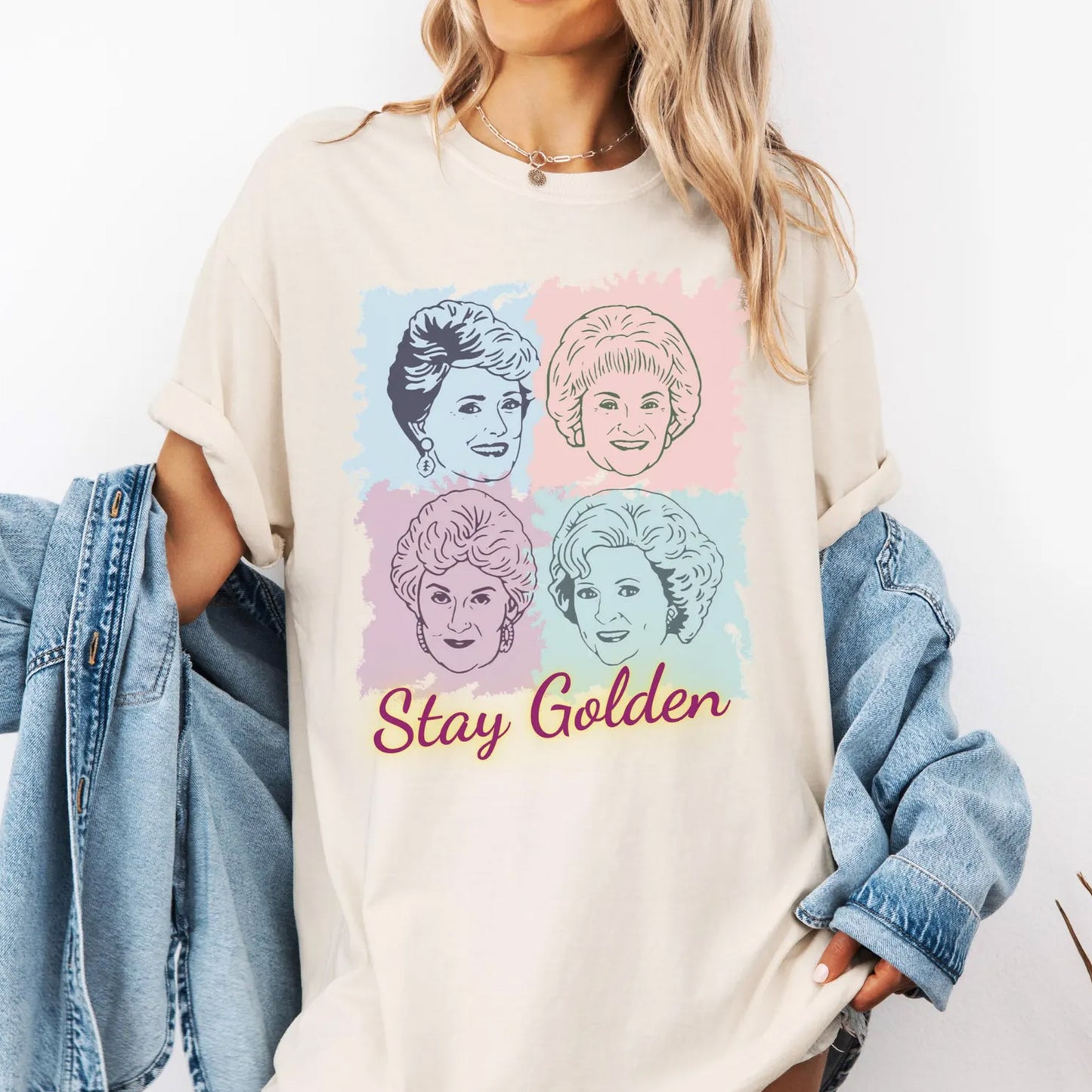 Golden Girls Stay Golden Shirt, Friends Crewneck