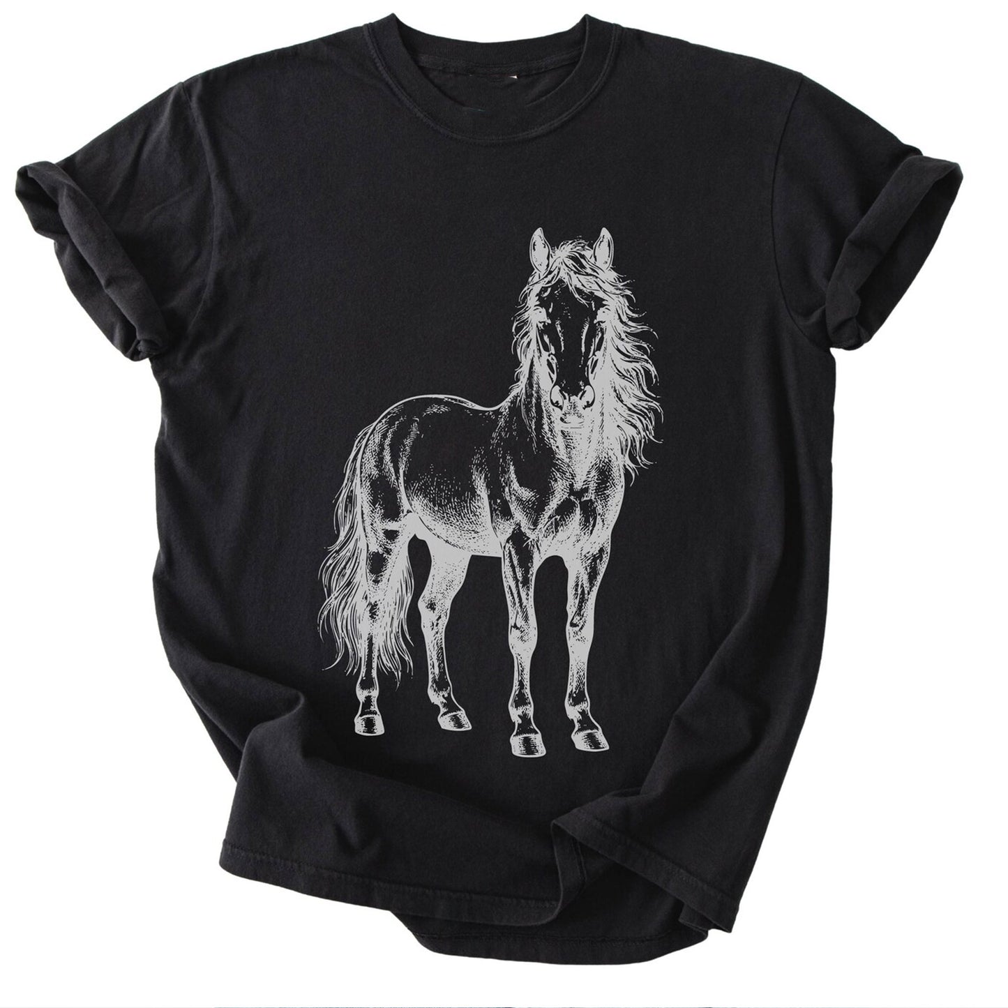 Vintage Western Standing Horse Graphic Tee