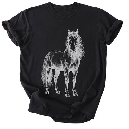 Vintage Western Standing Horse Graphic Tee