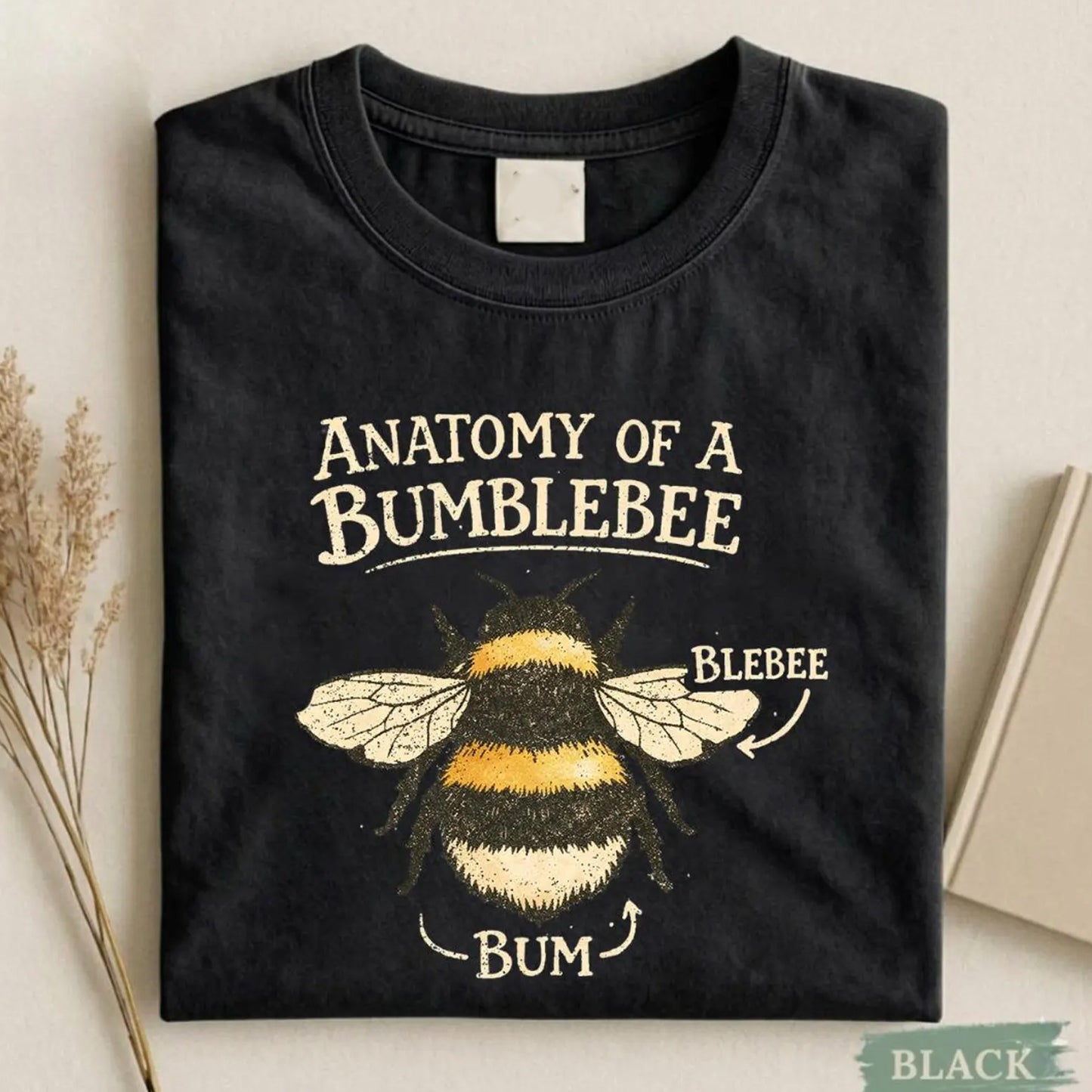 Anatomy of a Bumblebee Shirt