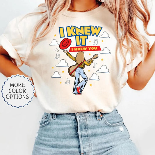 Vintage I Knew It I Knew You Shirt, Toy Story Song Inspired Tshirt