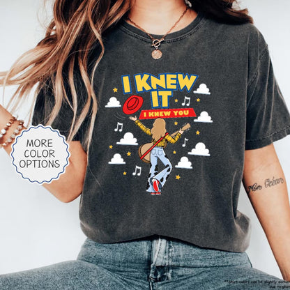 Vintage I Knew It I Knew You Shirt, Toy Story Song Inspired Tshirt