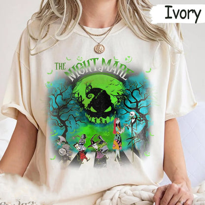 Nightmare Before Christmas Abbey Road Comfort Colors Shirt