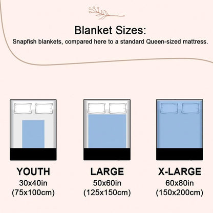 Golden Girls Show Inspired Sherpa Fleece Blanket