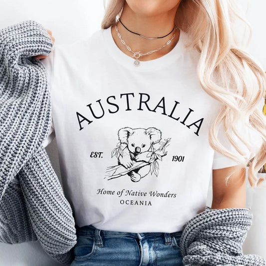 Australia Home Of Native Wonders Shirt, Koala T-shirt