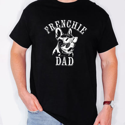 Frenchie Dad T-shirt, Unisex Men's Shirt