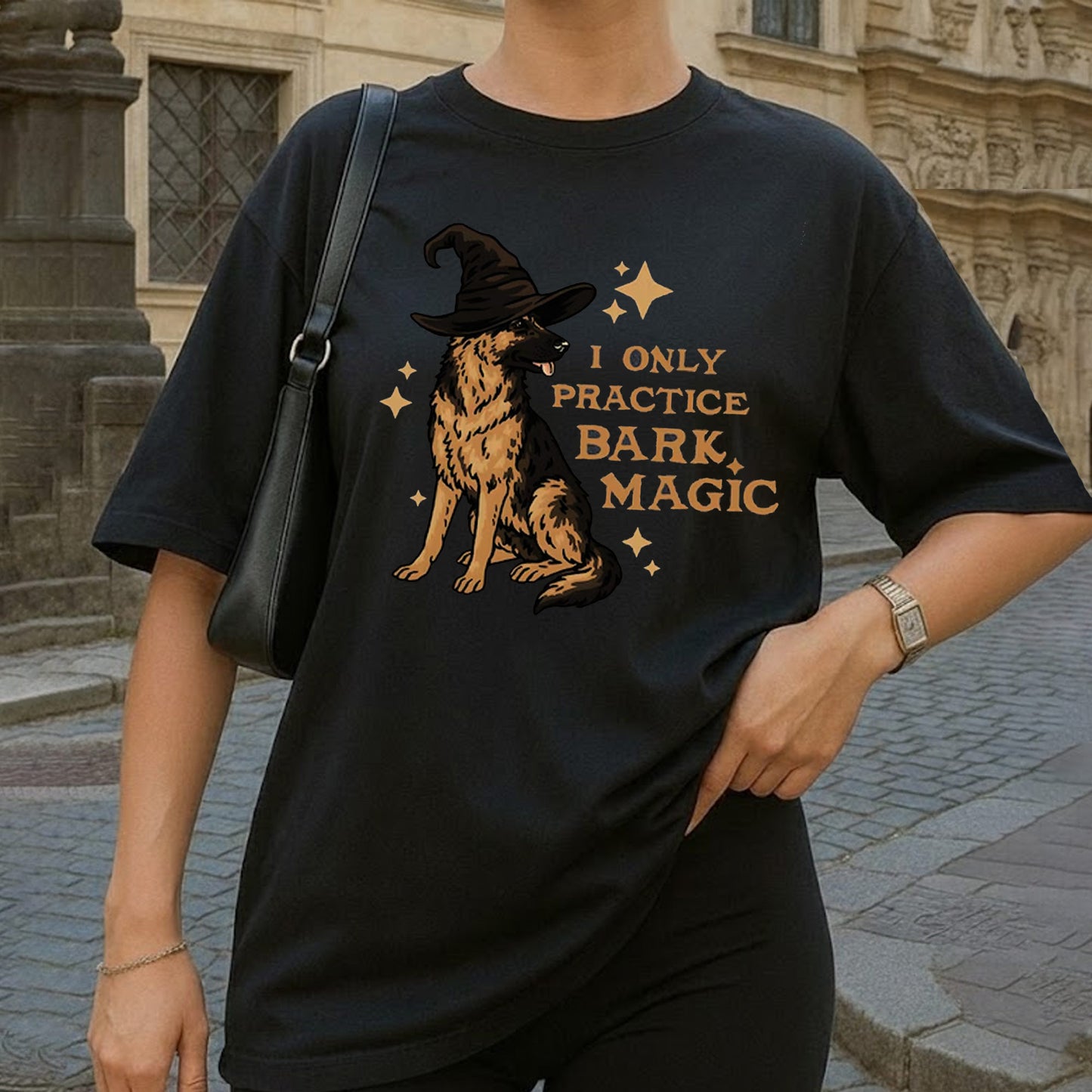 Halloween German Shepherd Shirt, Retro German Shepherd TShirt for Dog Mom