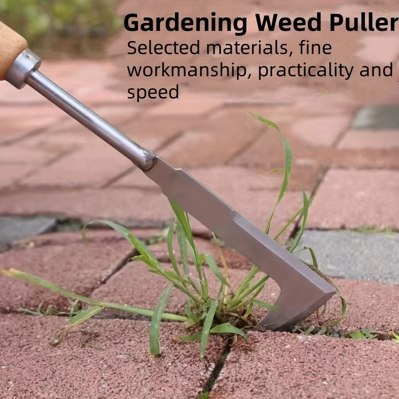 Manto™ Stainless Steel L-Shaped Garden Weeding Tool