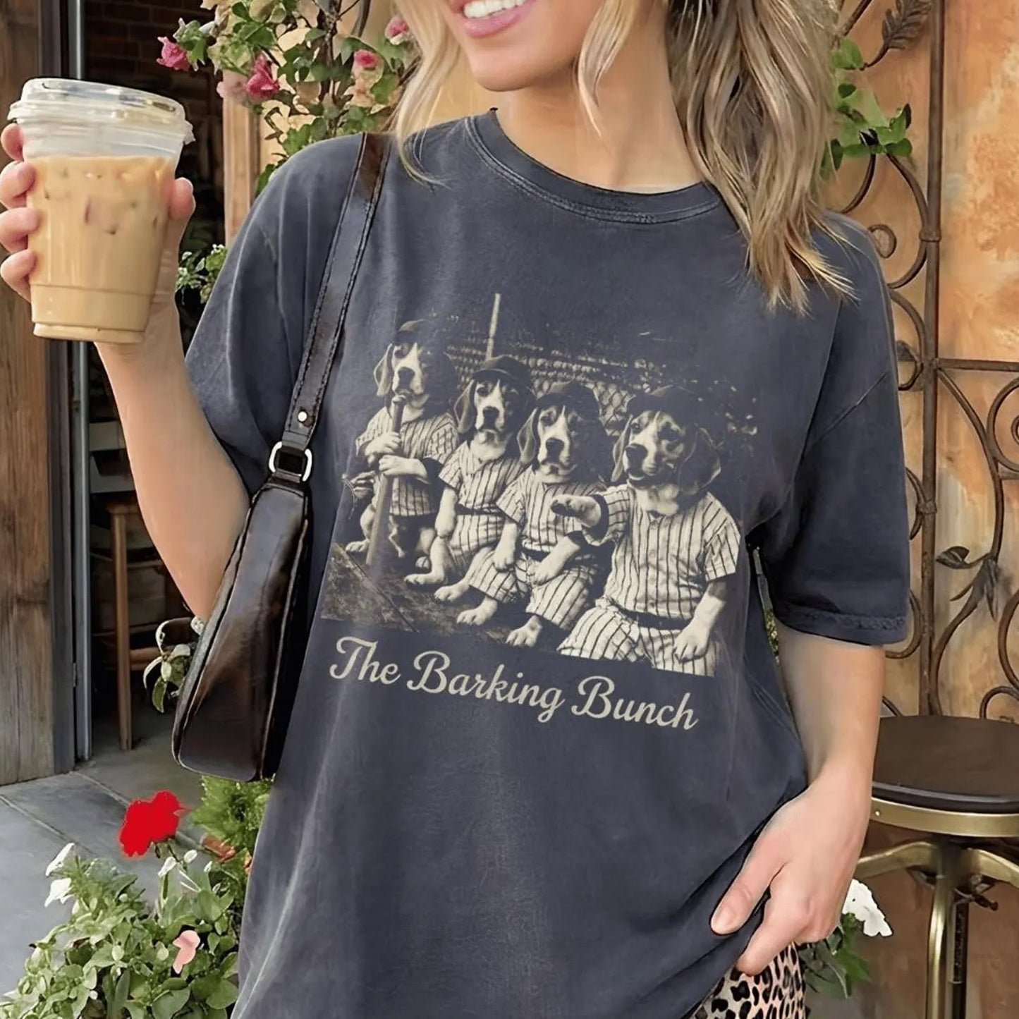 Funny Beagle Baseball Mama Shirt Dog Mom Tee