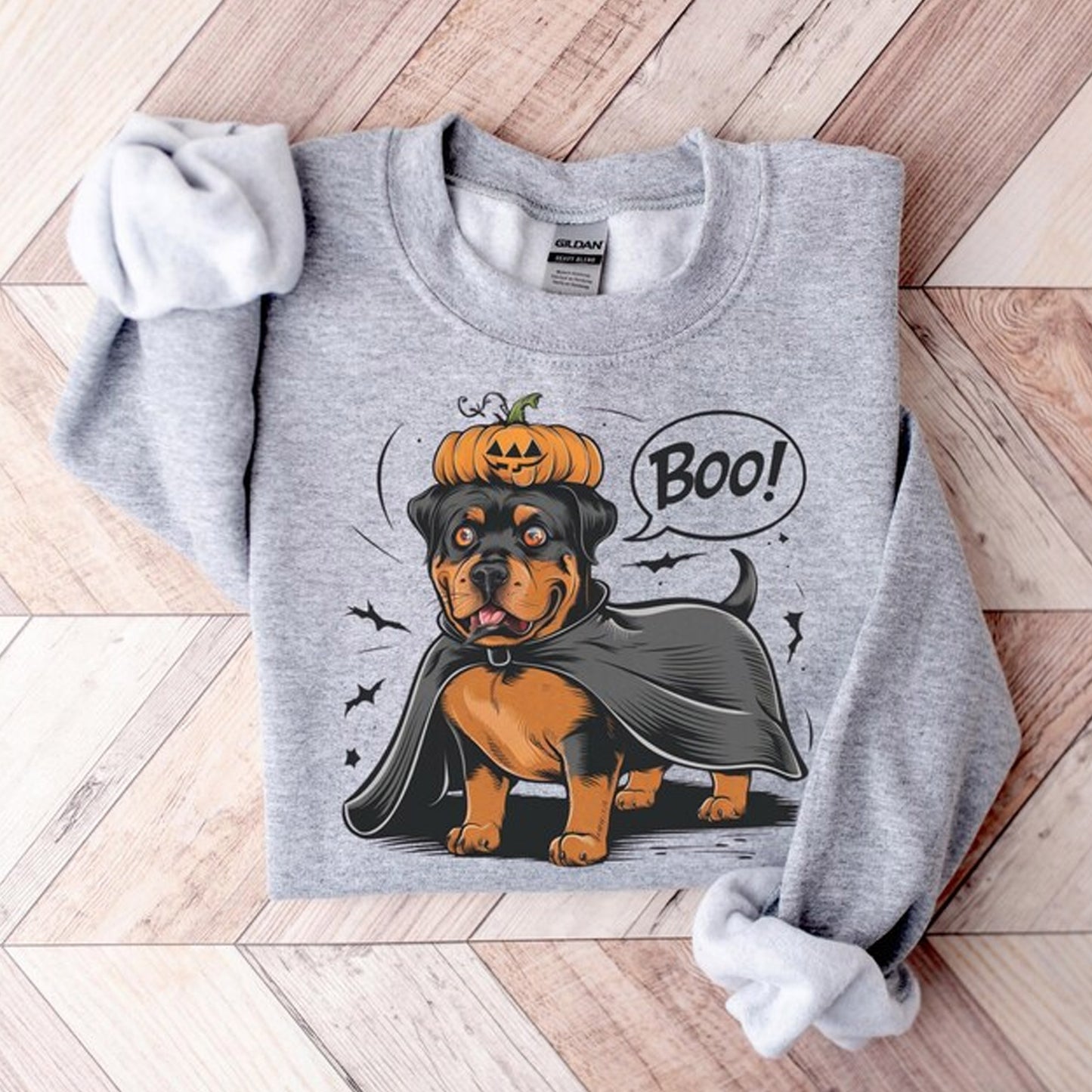 Halloween Rottweiler Boo Shirt, Halloween Dog Shirt, Rottweiler Shirt