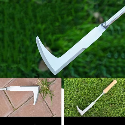 Manto™ Stainless Steel L-Shaped Garden Weeding Tool