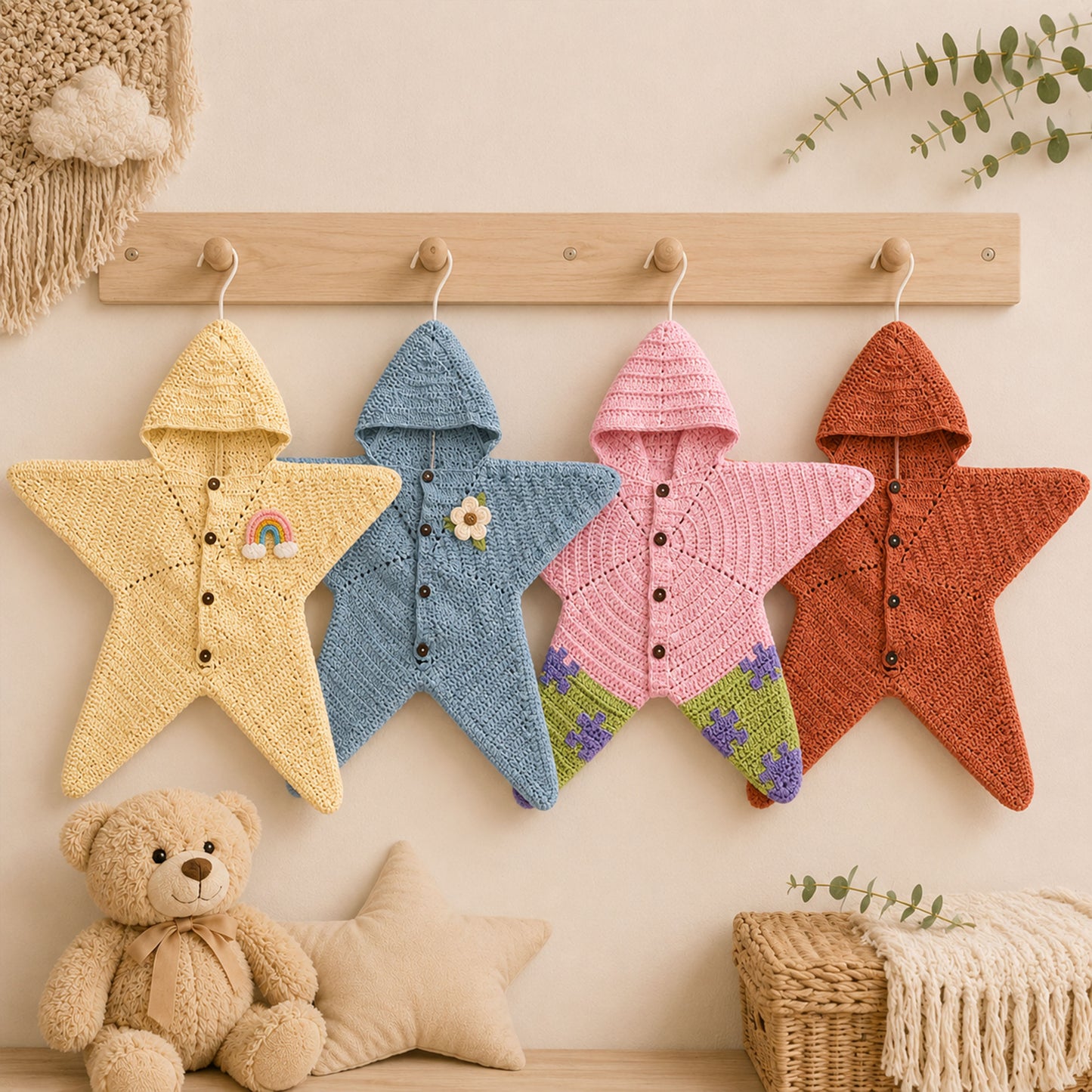 Crochet Baby Star Suit