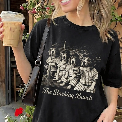 Funny Beagle Baseball Mama Shirt Dog Mom Tee