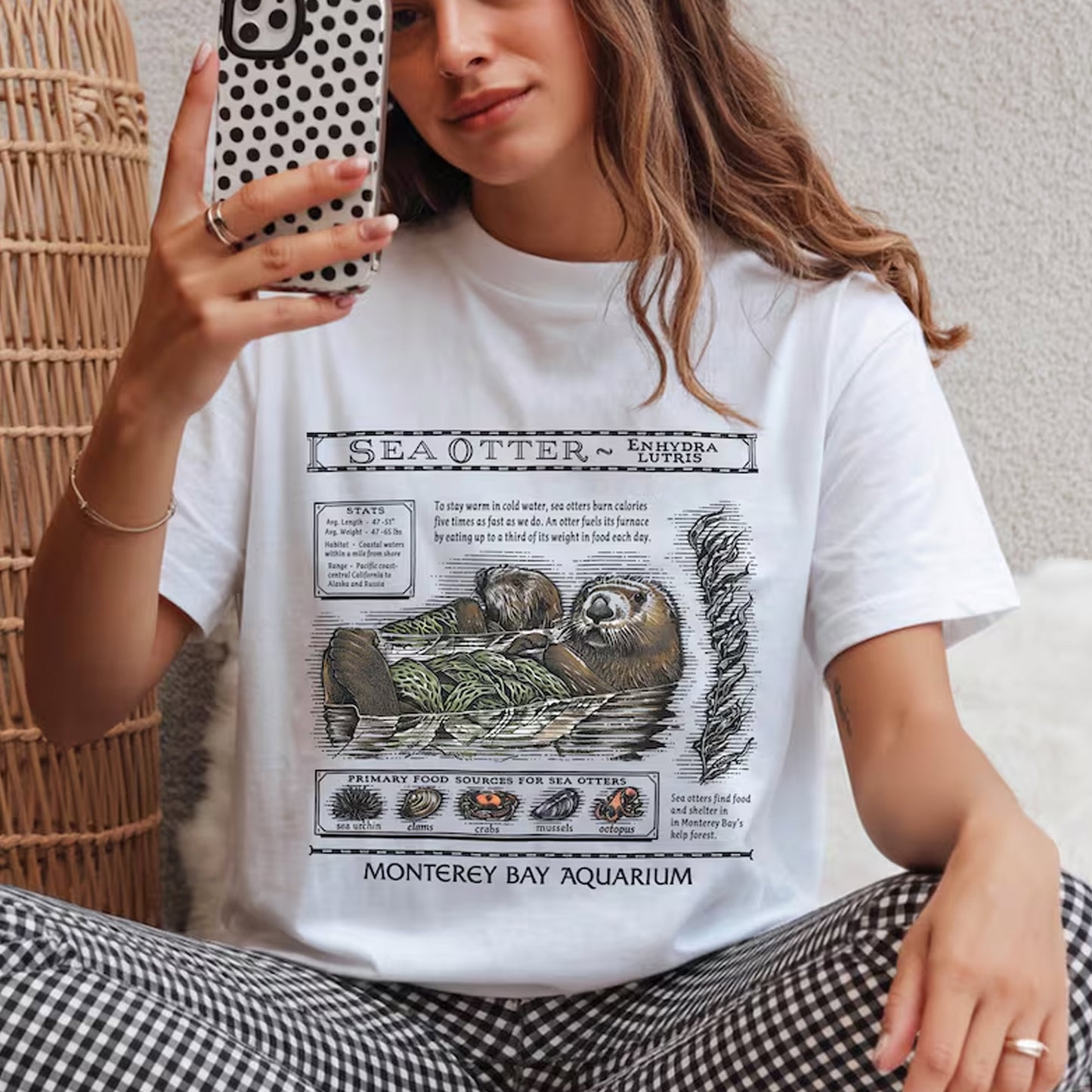 Sea Otters Monterey Bay Aquarium Shirt