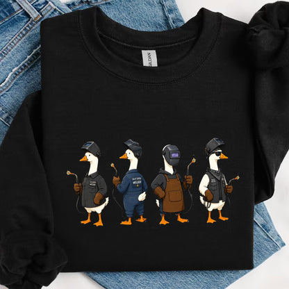 Silly Goose Welder Shirt, Funny Welding Tee, Welder Dad Gift