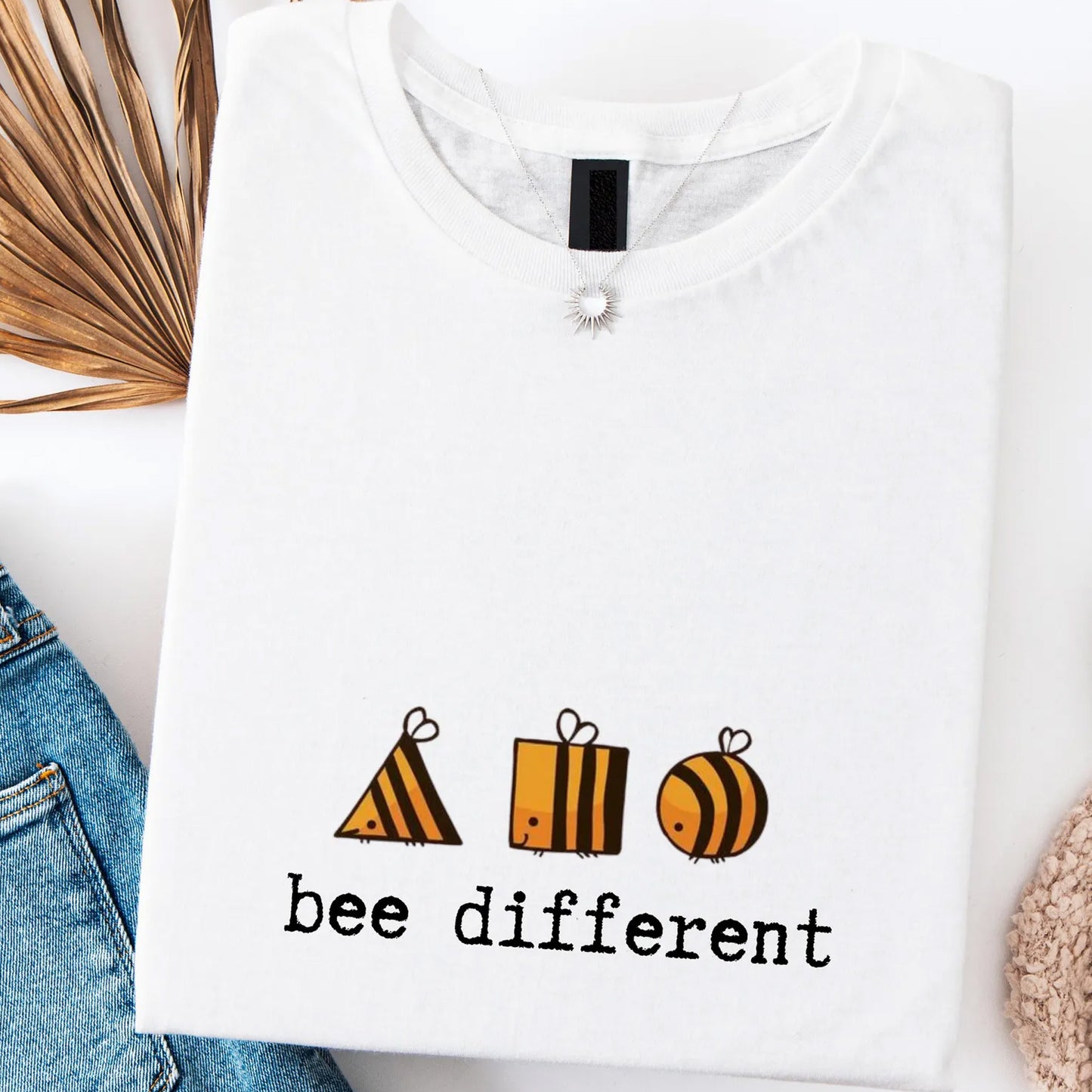 Bee Different Gildan Shirt, Funny Graphic Tee