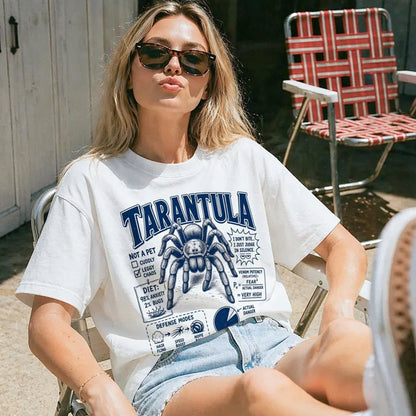 Funny Tarantula Shirt, Retro Invertebrate Gift