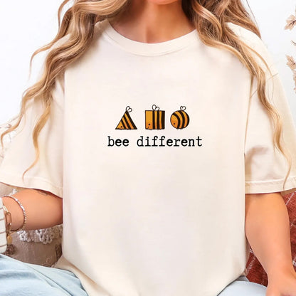 Bee Different Gildan Shirt, Funny Graphic Tee