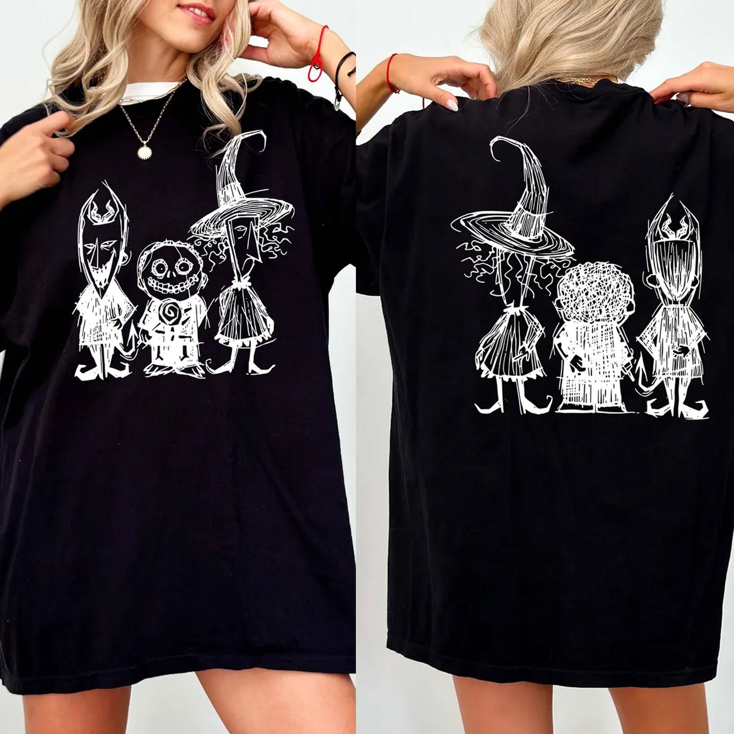 Nightmare Before Christmas T-Shirt, Barrel Lock Shock, Halloween Horror Tee