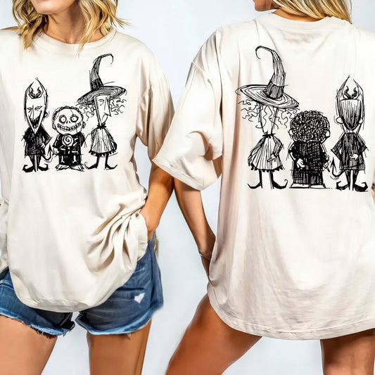 Nightmare Before Christmas T-Shirt, Barrel Lock Shock, Halloween Horror Tee