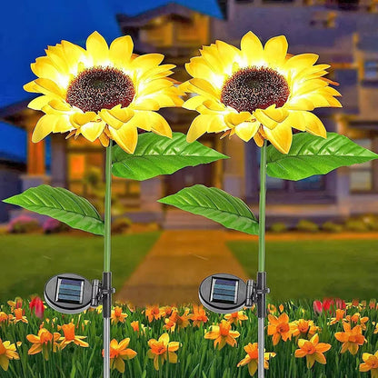 Manto™ Solar Sunflower Garden Lights – Waterproof LED Outdoor Lawn Decor