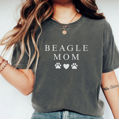 Beagle Mom Shirt, Gift for Dog Mom, Beagle Lover Shirt