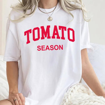 Tomato Season Shirt, Tomato Lover Tee, Gardener Shirt, Vegetable Garden Shirt