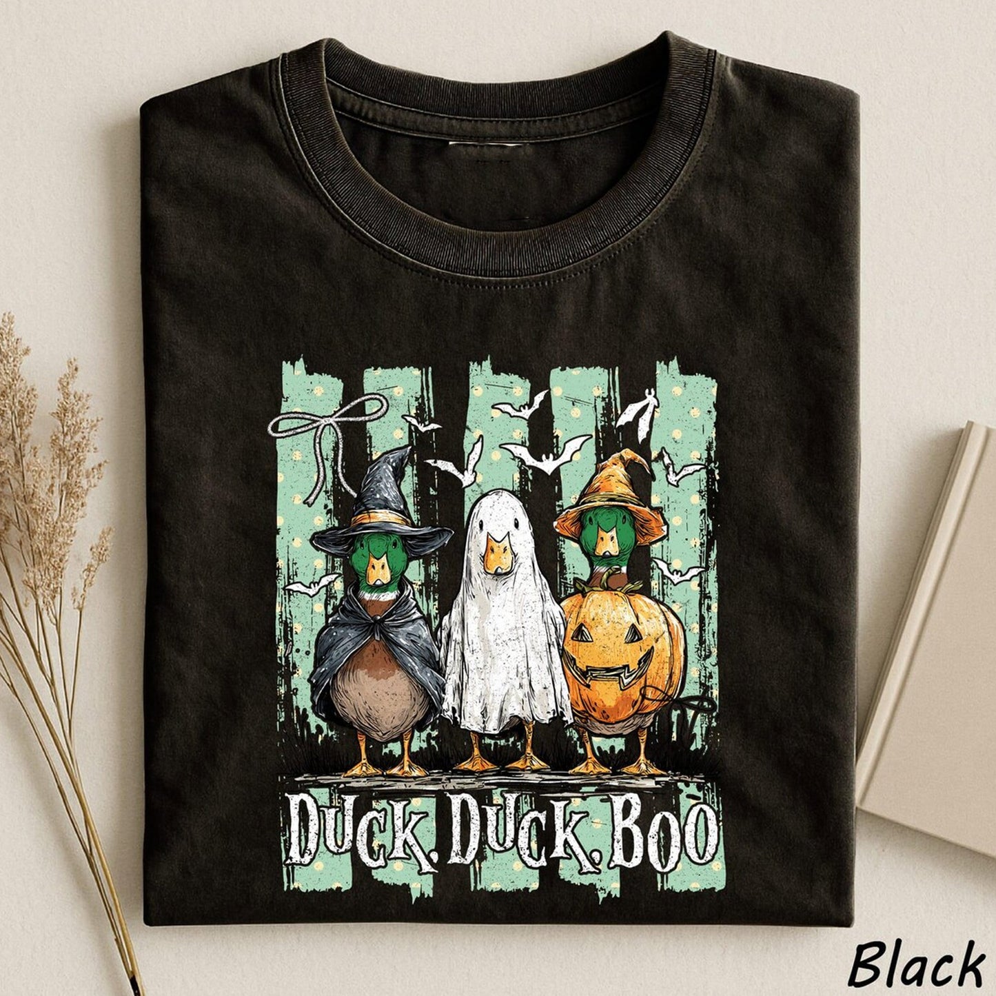 Duck Duck Boo Shirt, Funny Duck Halloween Tee