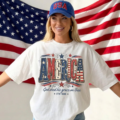 Christian American Flag Shirt, 250 Years Anniversary USA Shirt